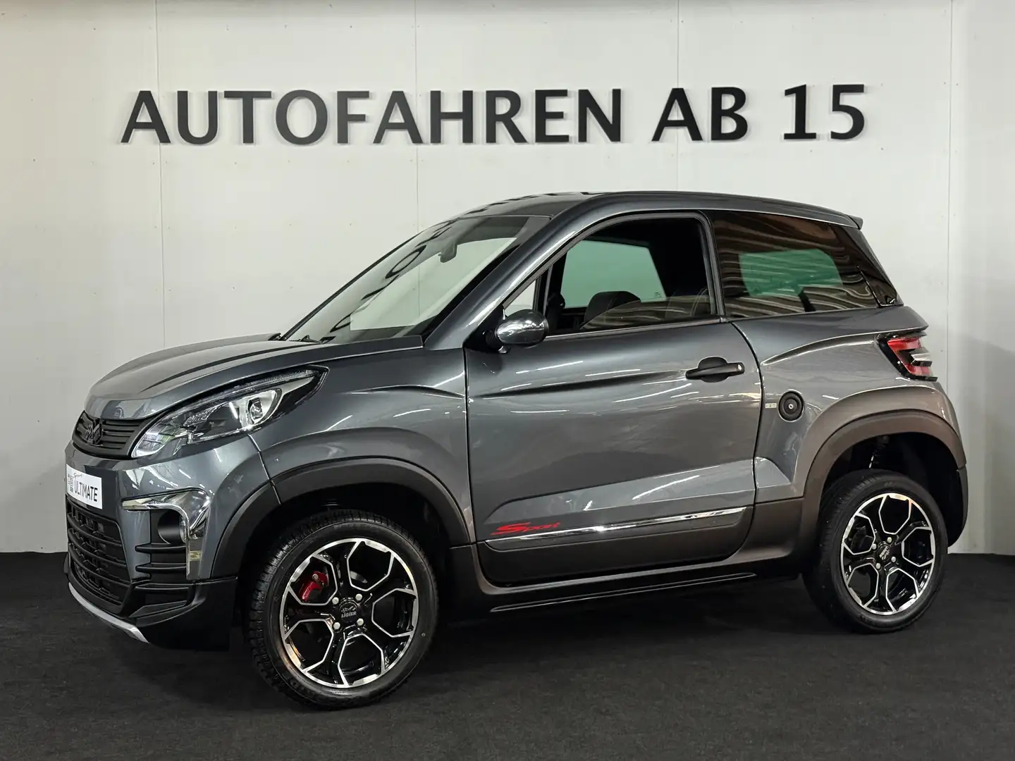 Ligier JS 60 Luxe, CarPlay, Leiser DCI Motor RFK Inkl Lieferung Grau - 1