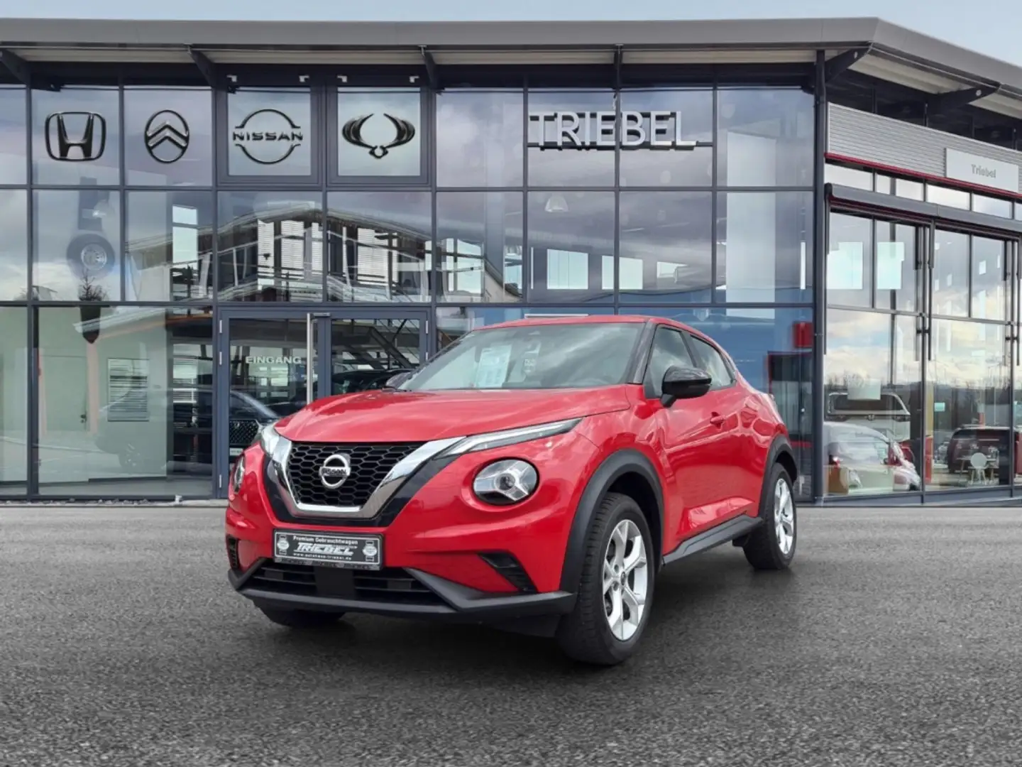 Nissan Juke Acenta 1.0 DIG-T DCT °LED°Apple Carplay° Rot - 2