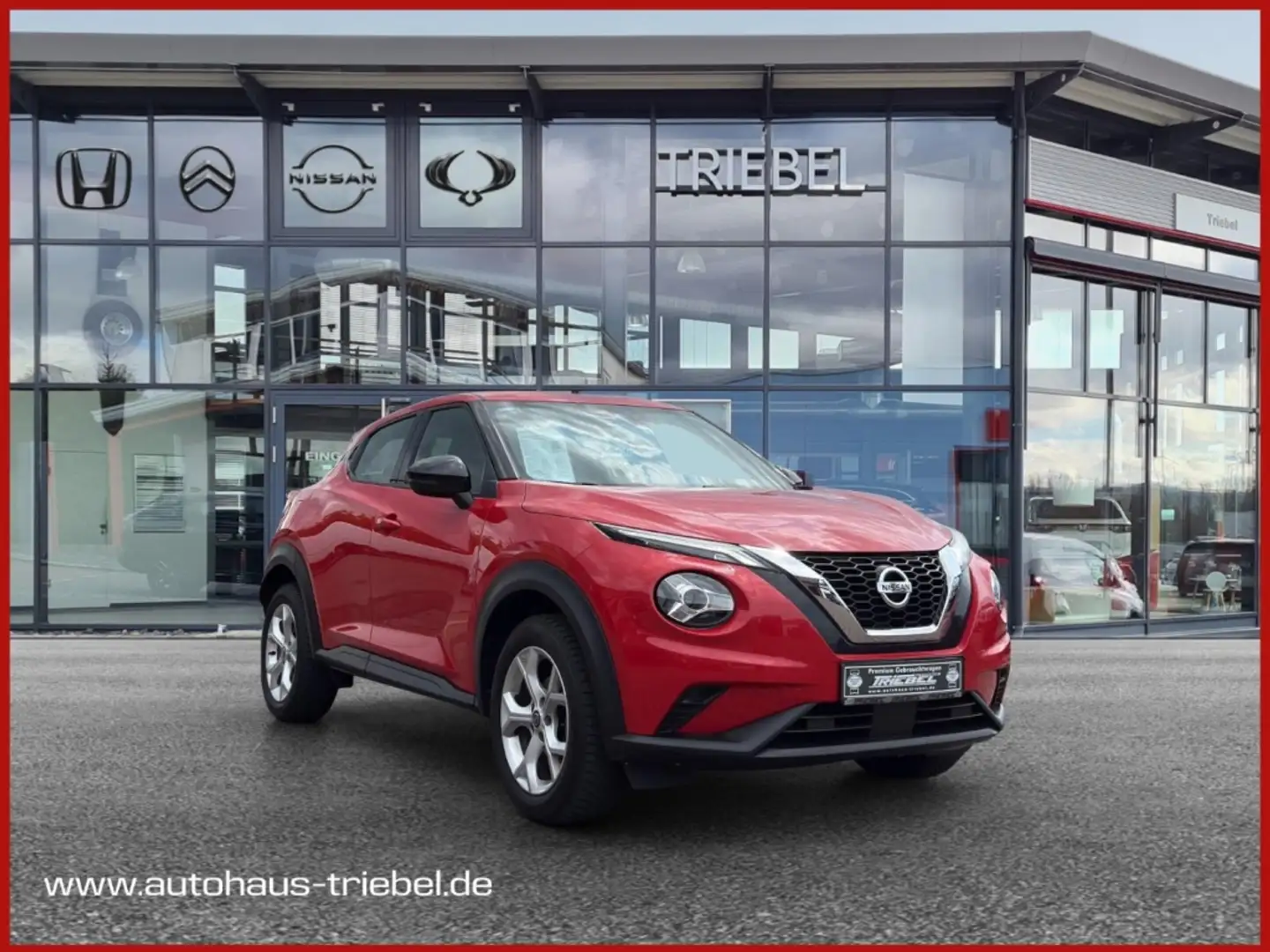 Nissan Juke Acenta 1.0 DIG-T DCT °LED°Apple Carplay° Rot - 1