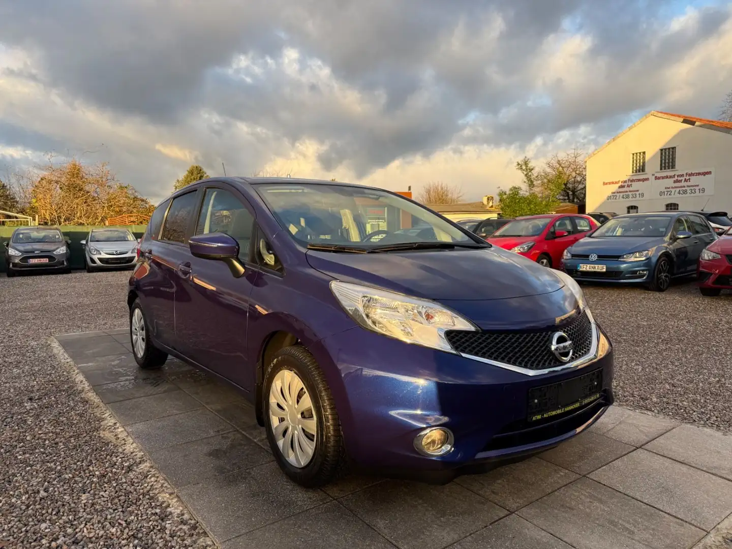 Nissan Note Acenta Plus Sportsitze Sport Lenkrad Bleu - 1