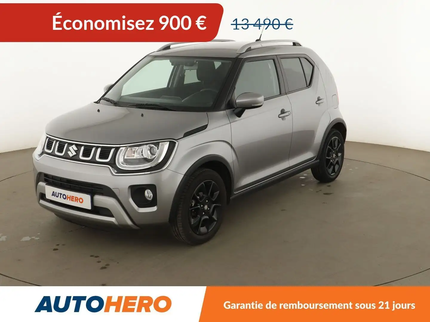 Suzuki Ignis 1.2 DualJet Hybrid Pack AllGrip Gris - 1
