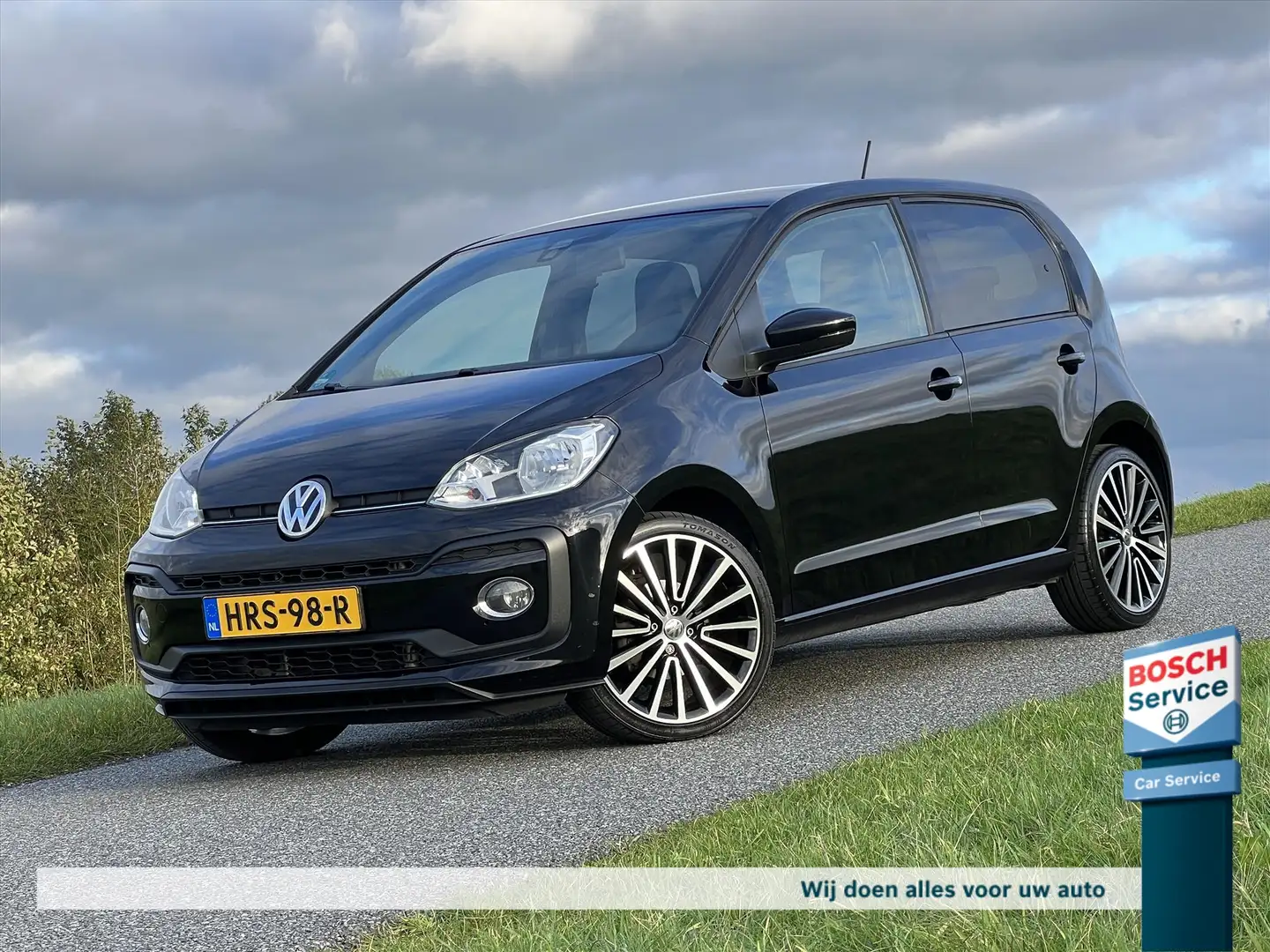 Volkswagen up! 1.0 TSI 90PK BMT high up! / Cruise control / Pdc / Zwart - 1
