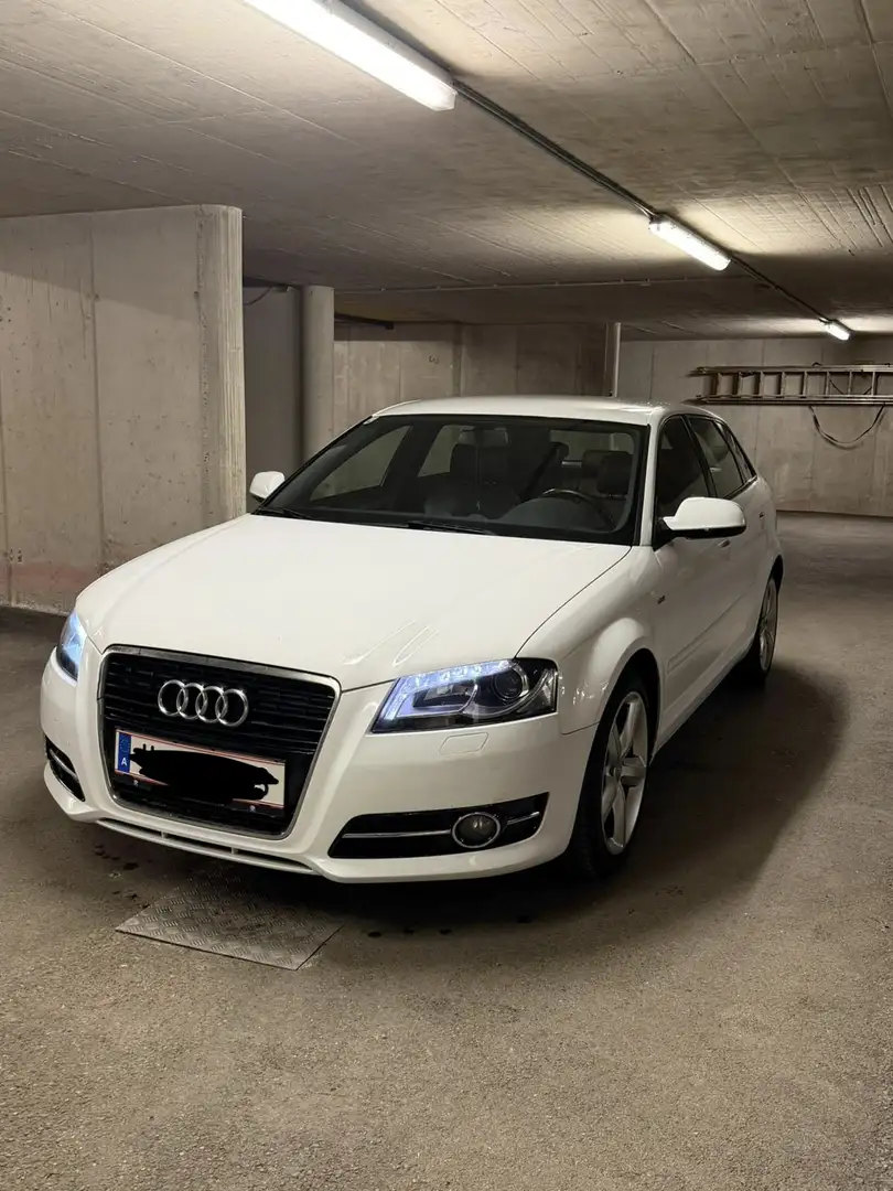 Audi A3 Sportback 1,4 TFSI Weiß - 2