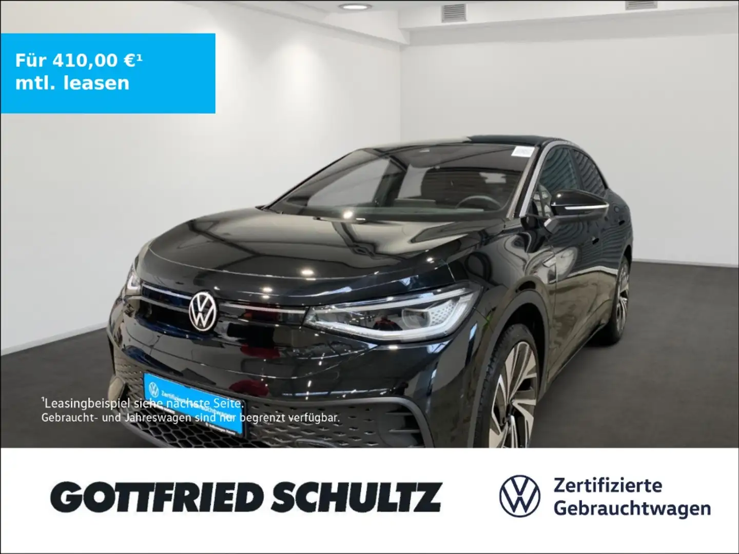 Volkswagen ID.5 PRO PERFORMANCE 77 kWh AHK NAVI ACC CCS LED APP Zwart - 1