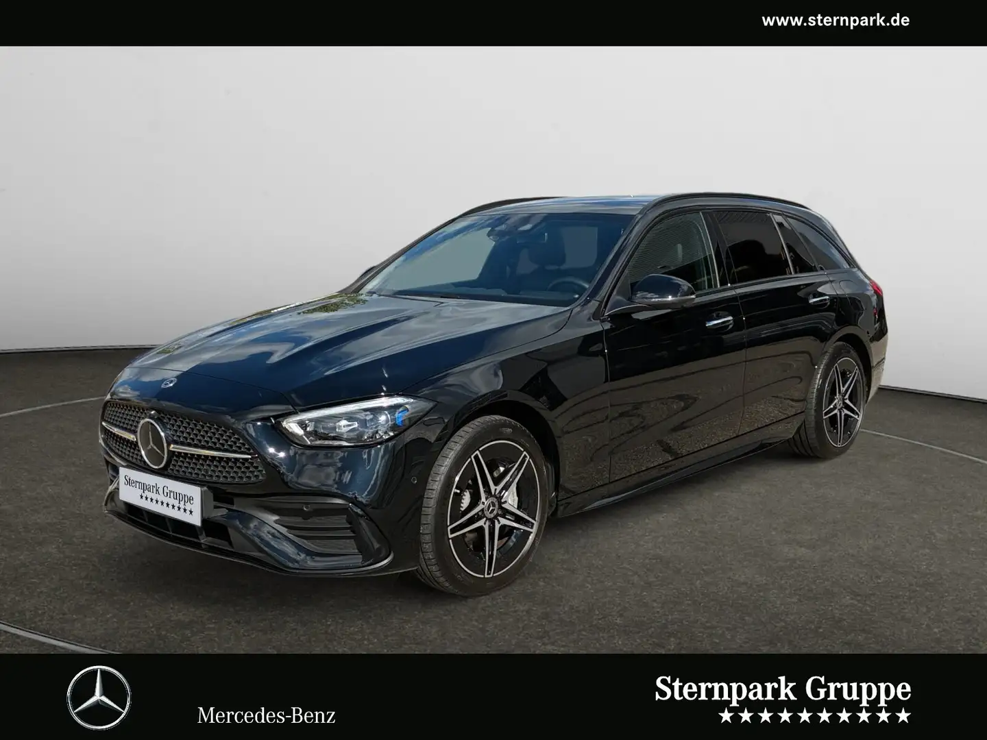 Mercedes-Benz C 300 C 300 de T AMG Pano+Keyless+Distro+HeadUp+Night+ Schwarz - 1