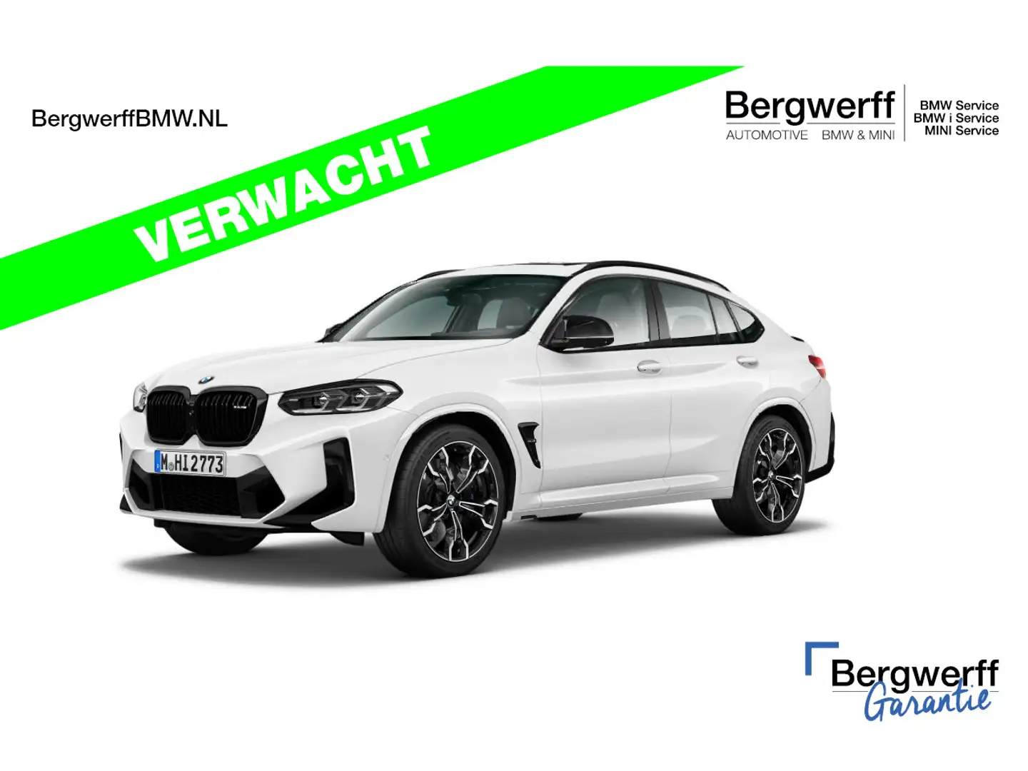 BMW X4 M Competition - Pano - Harman Kardon - Head-Up - Par Wit - 1