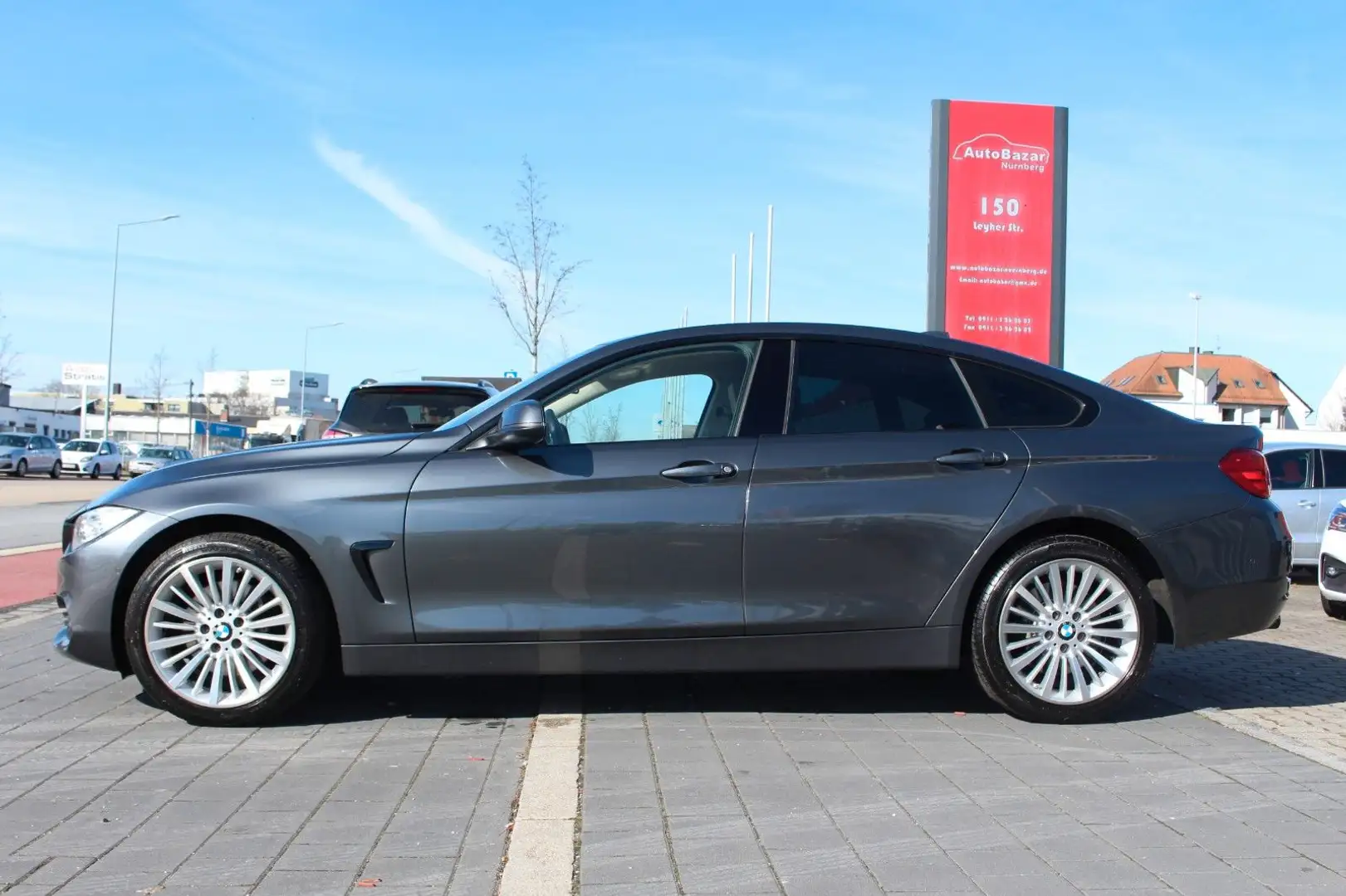 BMW 430 d xDrive Luxury Line Leder Luxury Gris - 1