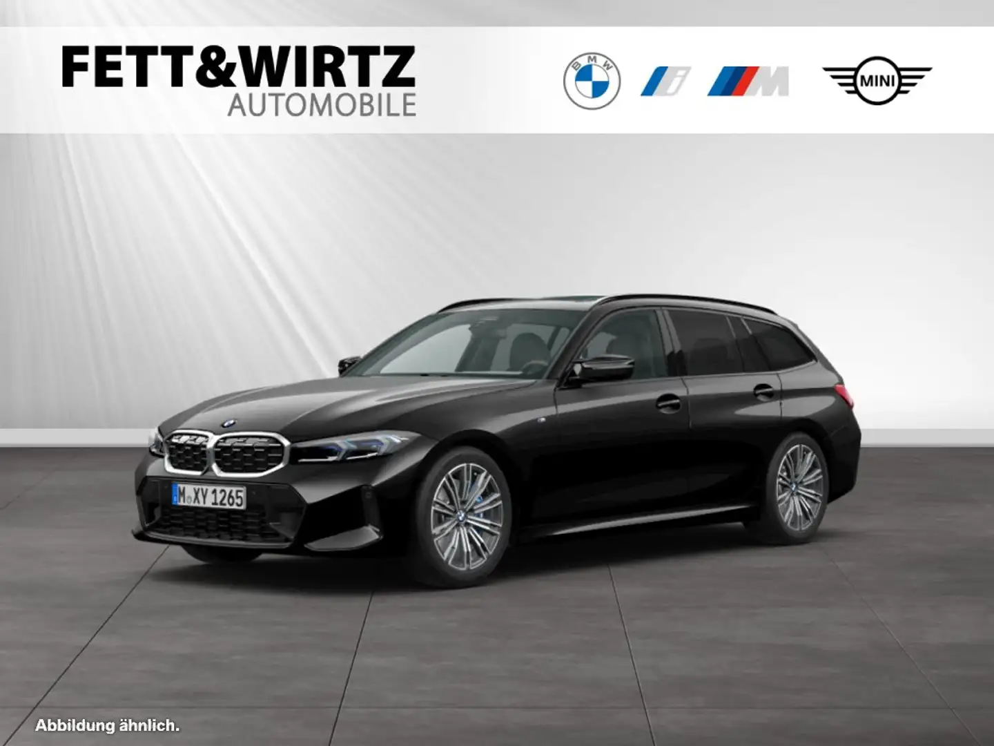 BMW 340 M340i xDrive Touring Allrad|Pano|HiFi|Head-Up Schwarz - 1