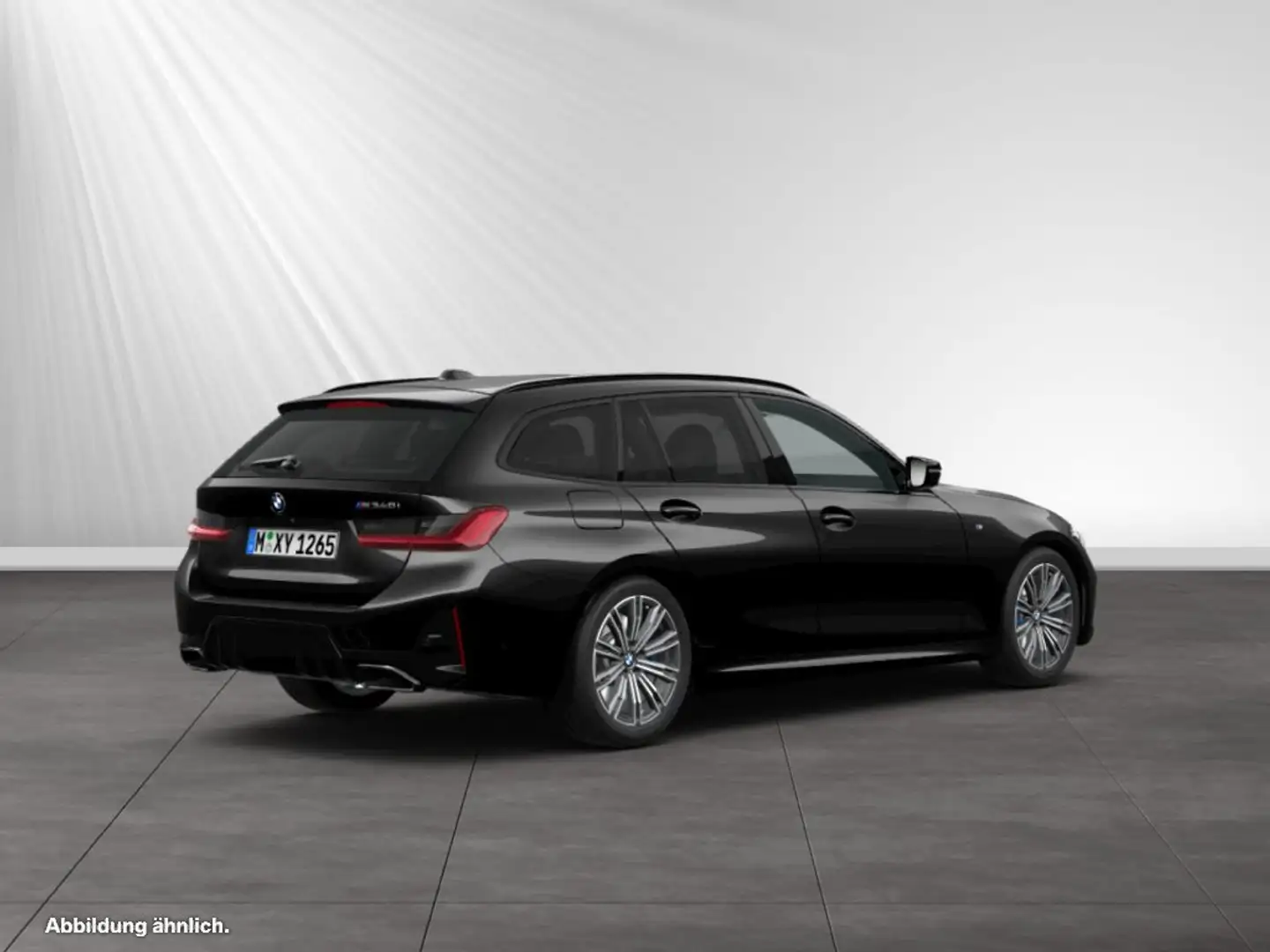 BMW 340 M340i xDrive Touring Allrad|Pano|HiFi|Head-Up Schwarz - 2