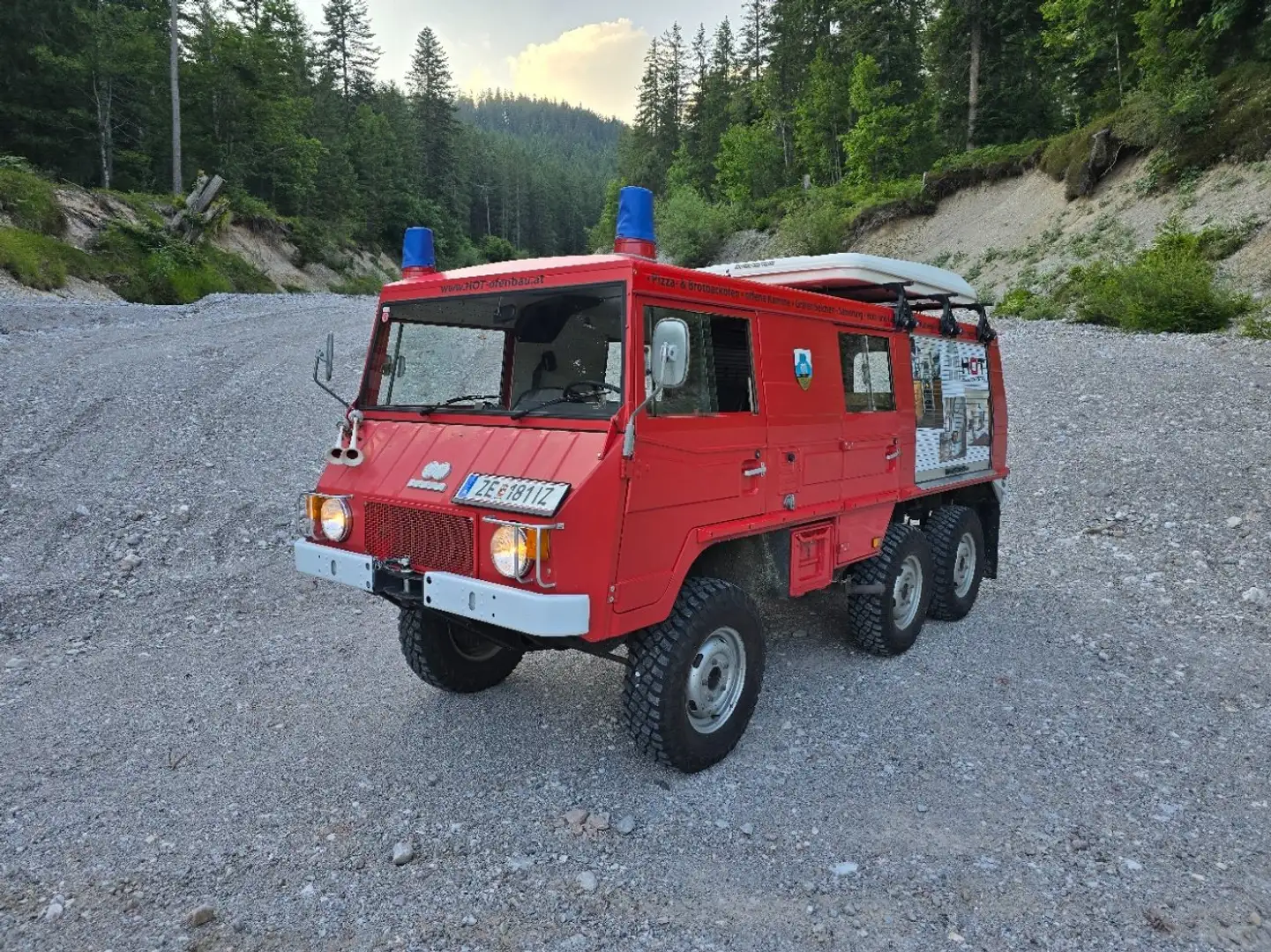 Puch Pinzgauer 712K Rouge - 1