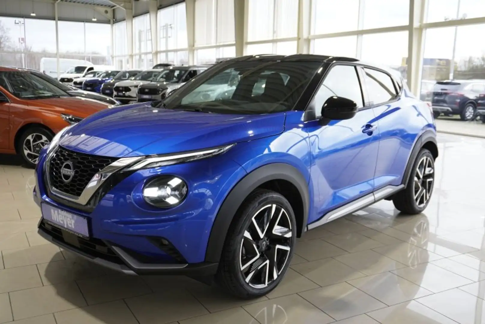 Nissan Juke N-Design 1.0 DIG-T 19*Alu/Navi/LED/Kamera   ** plava - 1