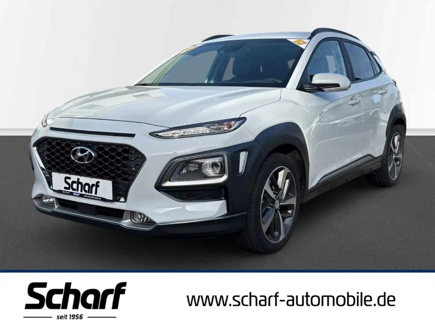 Hyundai KONA Premium Navi Soundsystem Klimasitze LED Weiß - 1