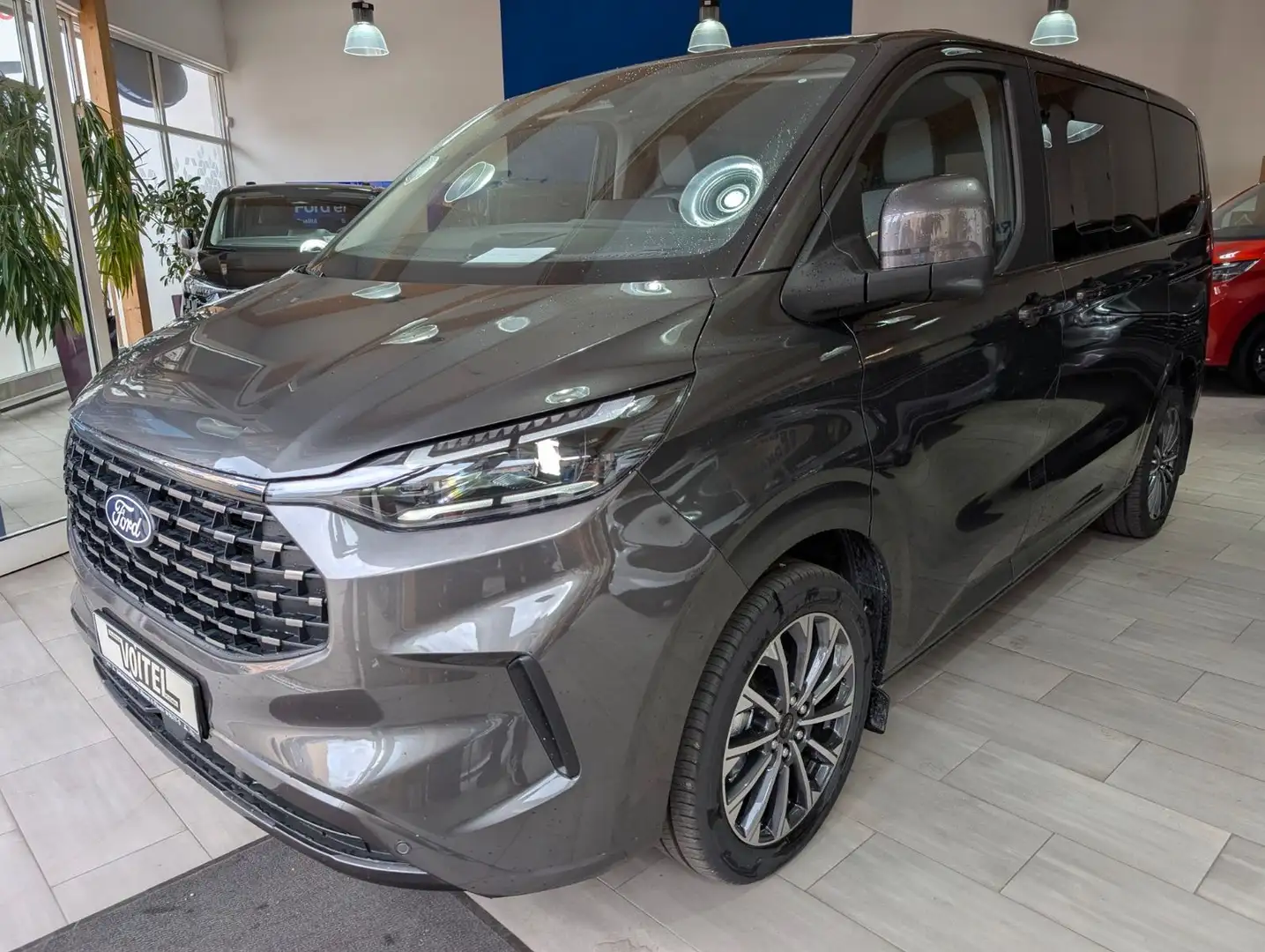 Ford Tourneo Custom 2.0 L1 Titanium X 5Jahre Gar. Grijs - 1