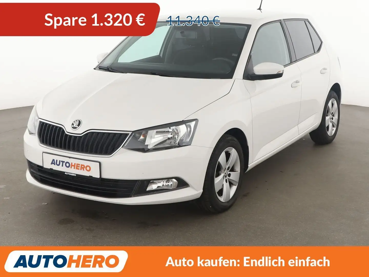 Skoda Fabia 1.0 TSI Ambition*LIM*PDC*SHZ*ALU*KLIMA* Weiß - 1