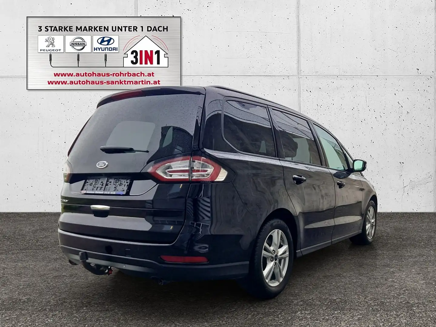 Ford Galaxy 2,0 TDCi Business Start/Stop Powershift Schwarz - 2