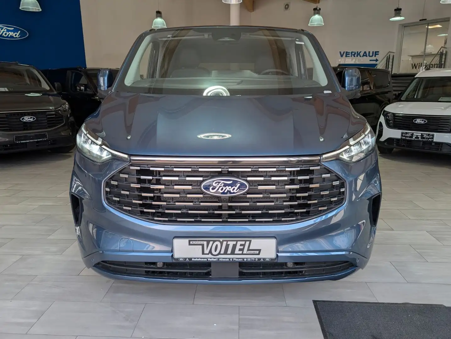 Ford Tourneo Custom Tit. 2.0 L1 NEUES MODELL Blau - 2