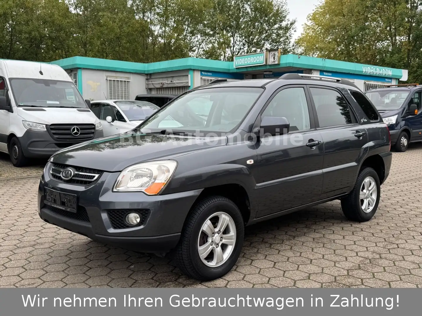 Kia Sportage 2.0 CVVT 2WD Attract*Klima*TÜV*Leder* Gris - 1