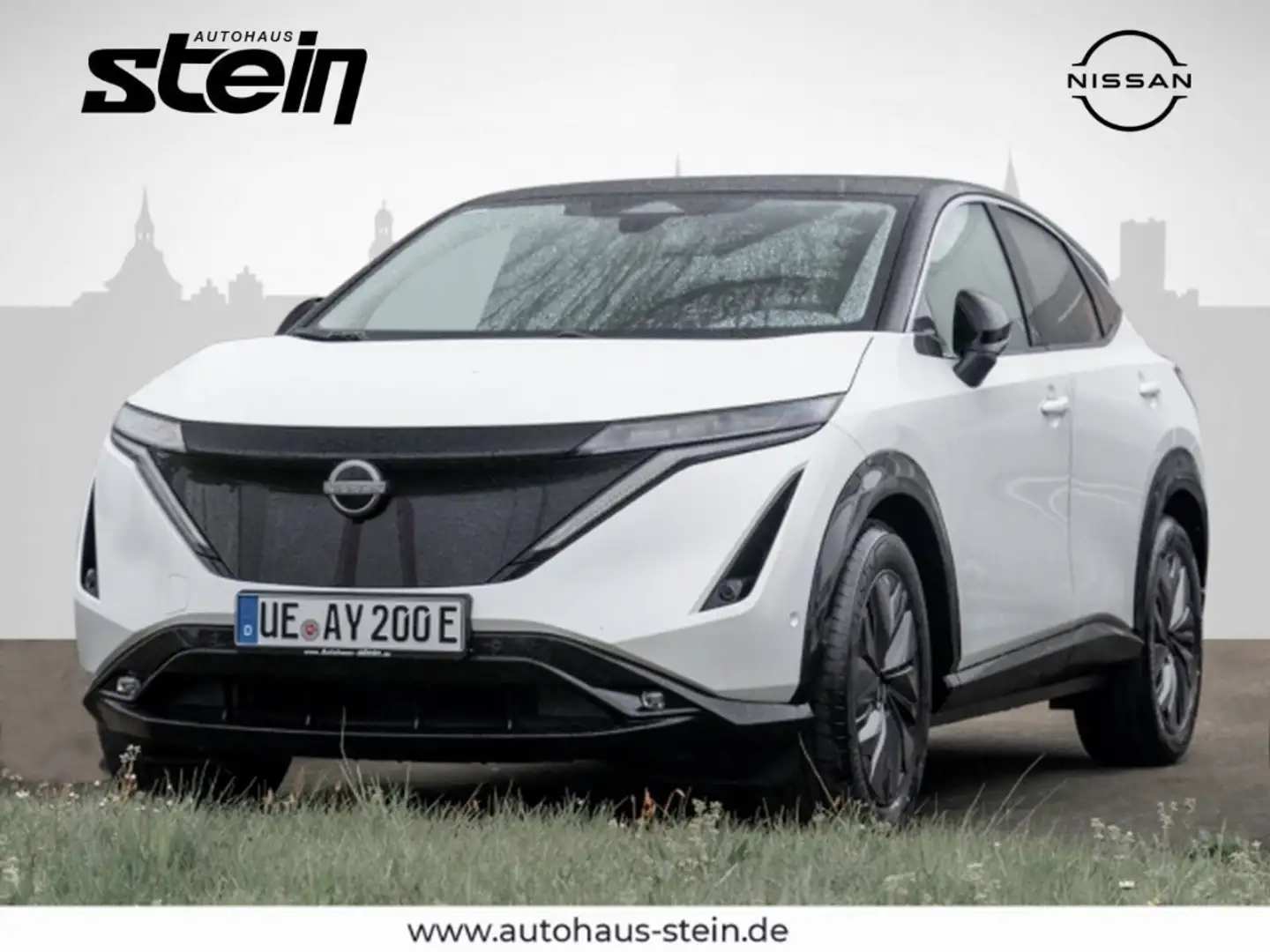Nissan Ariya Evolve Pack 87 kwh HUP Panorama Navi Leder  Memory Alb - 1