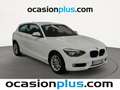 BMW 118 118d Blanc - thumbnail 2