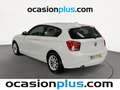 BMW 118 118d Blanc - thumbnail 4