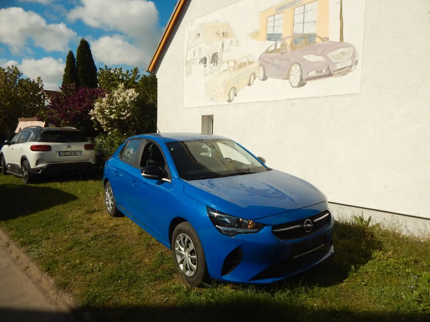 Opel Corsa F Edition Bleu - 1