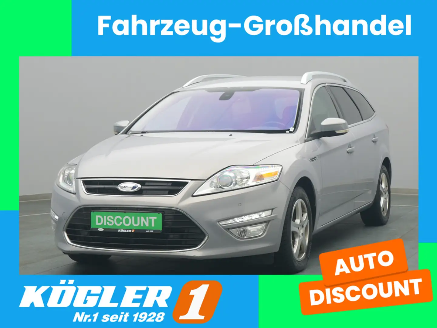 Ford Mondeo Turnier Titanium 239PS Aut./Winter-P./AHK Argent - 1