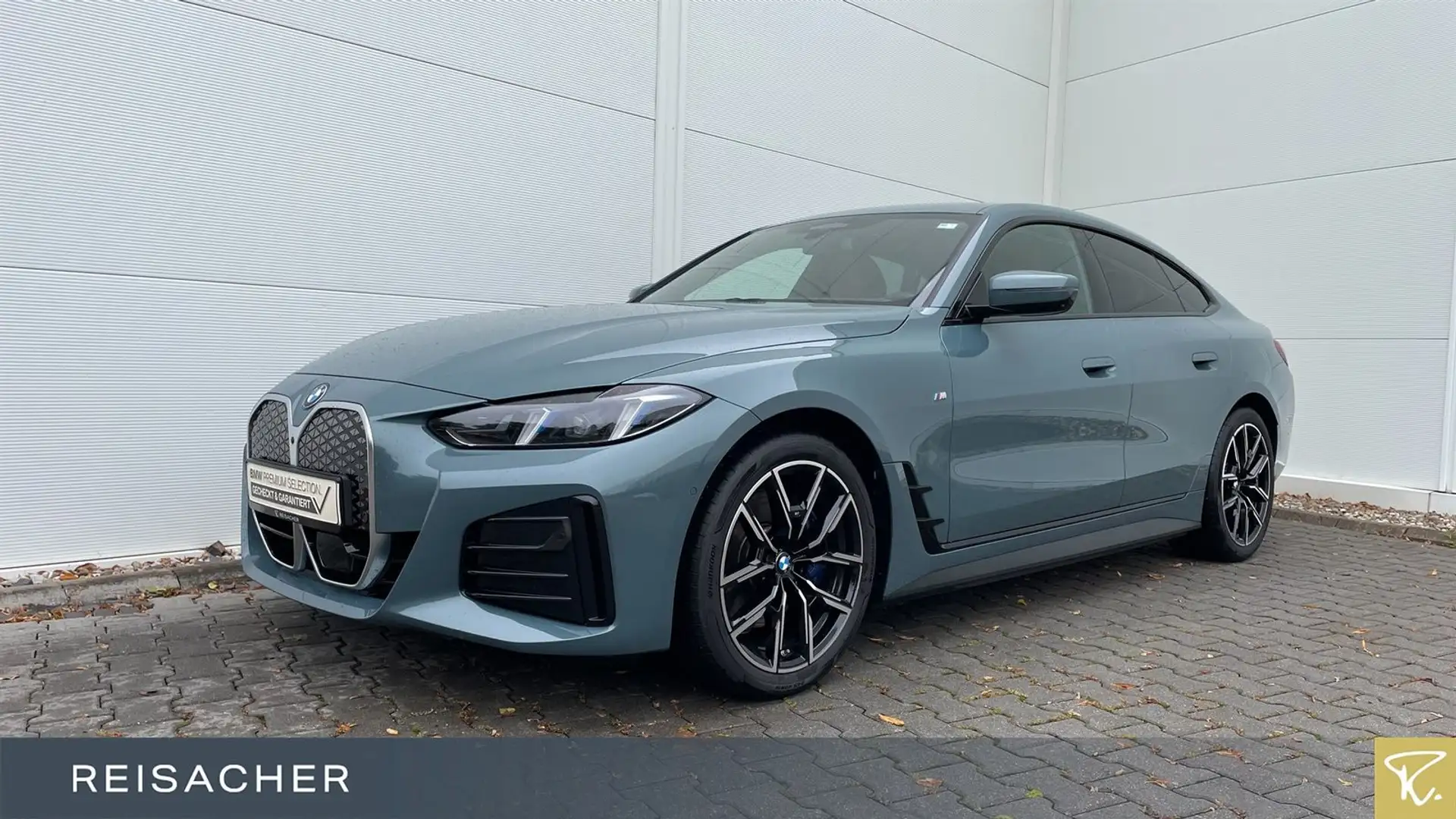 BMW 440 i4 eDrive40 Gran Coupé M Sport,AHK,DAPro.360° Grün - 1