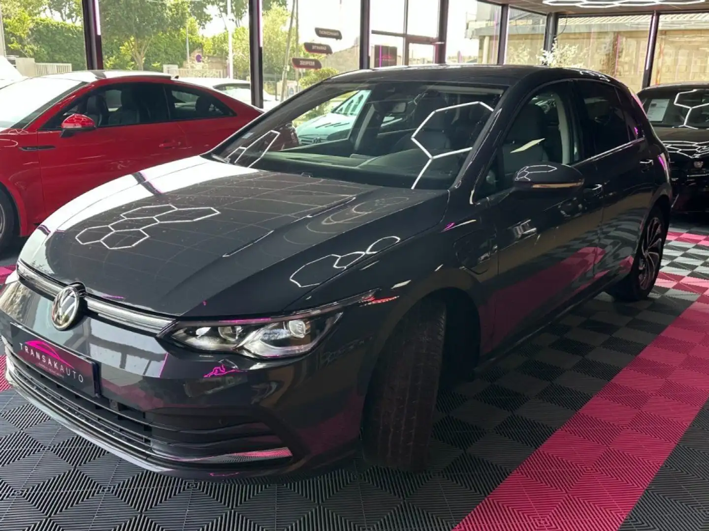 Volkswagen Golf 8 204 ch 1.4 Hybrid Rechargeable DSG Style 1st -Si Gris - 2