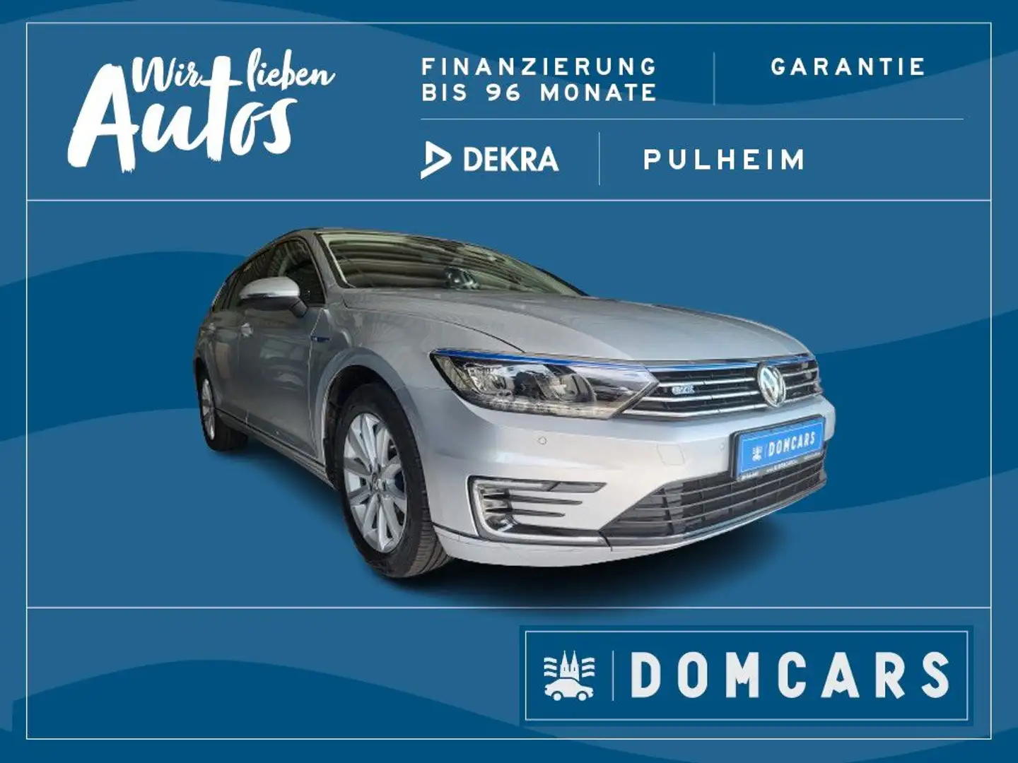 Volkswagen Passat Variant GTE//HEAD UP/AUTOMATIK/GARANTIE// Silber - 1
