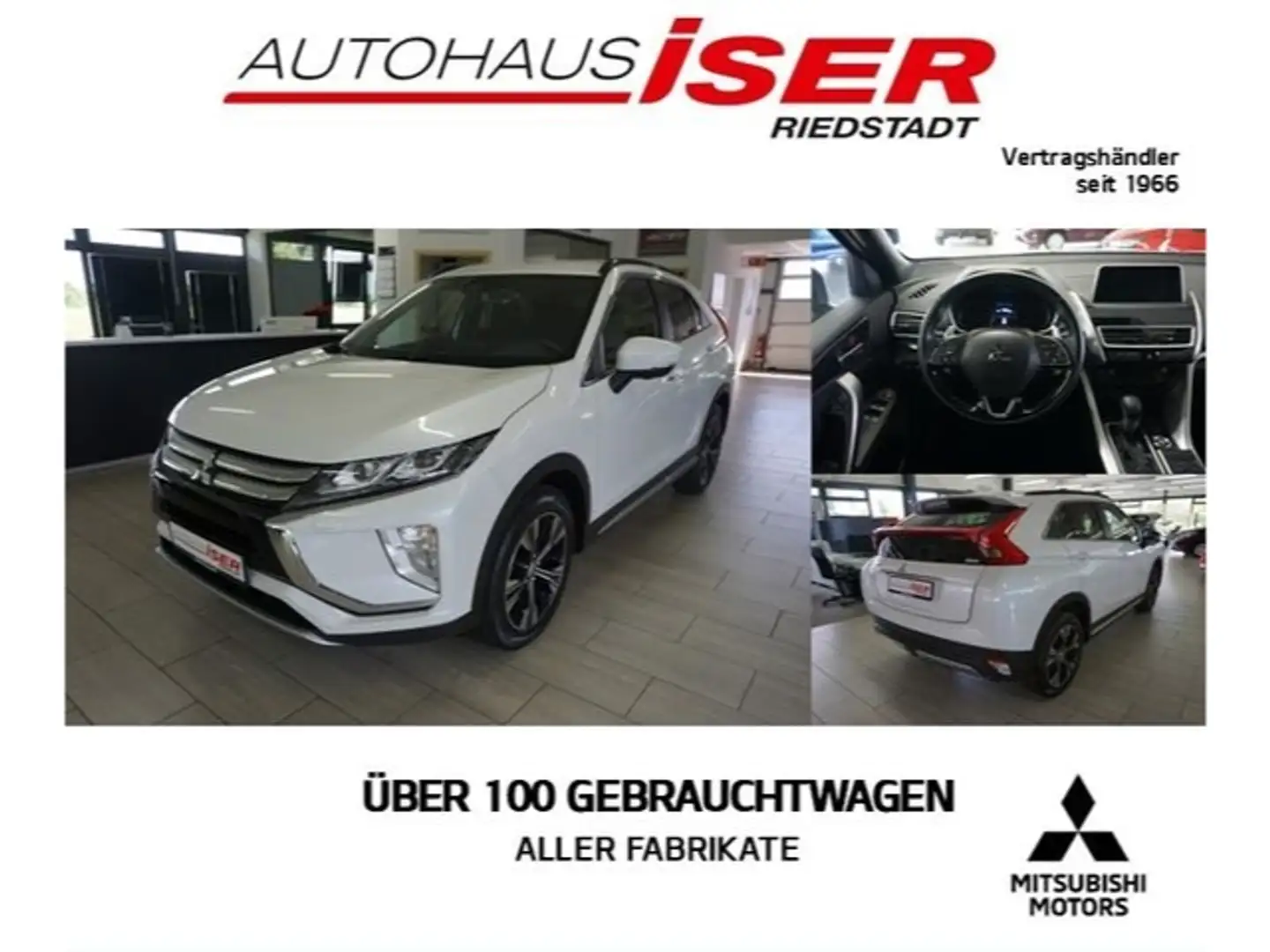 Mitsubishi Eclipse Cross Diesel 2.2 DI-D Aut. 4WD Spirit+ Weiß - 1
