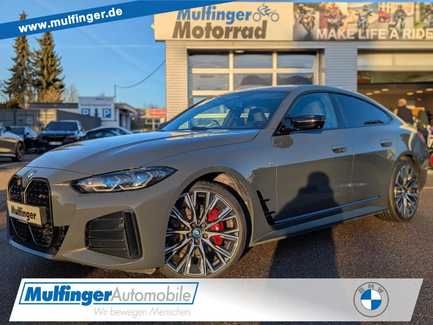 BMW i4 M50 GC M Sport Pro Laser ACC Ha/Ka GlasD. 20" Grau - 1