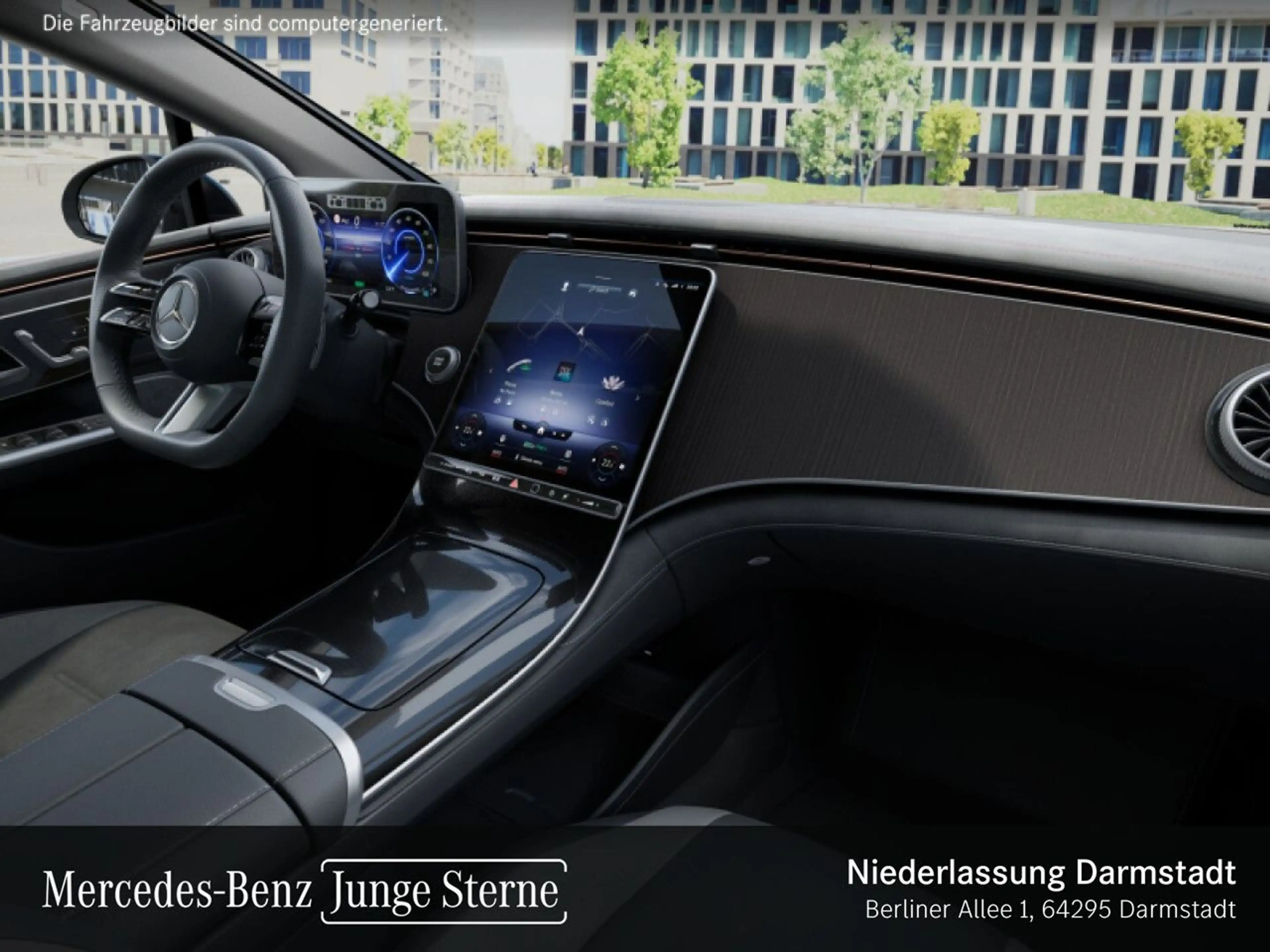 Mercedes-Benz EQE 350 AMG Fahrass 360° Airmat Burmester Distr. — photo 11
