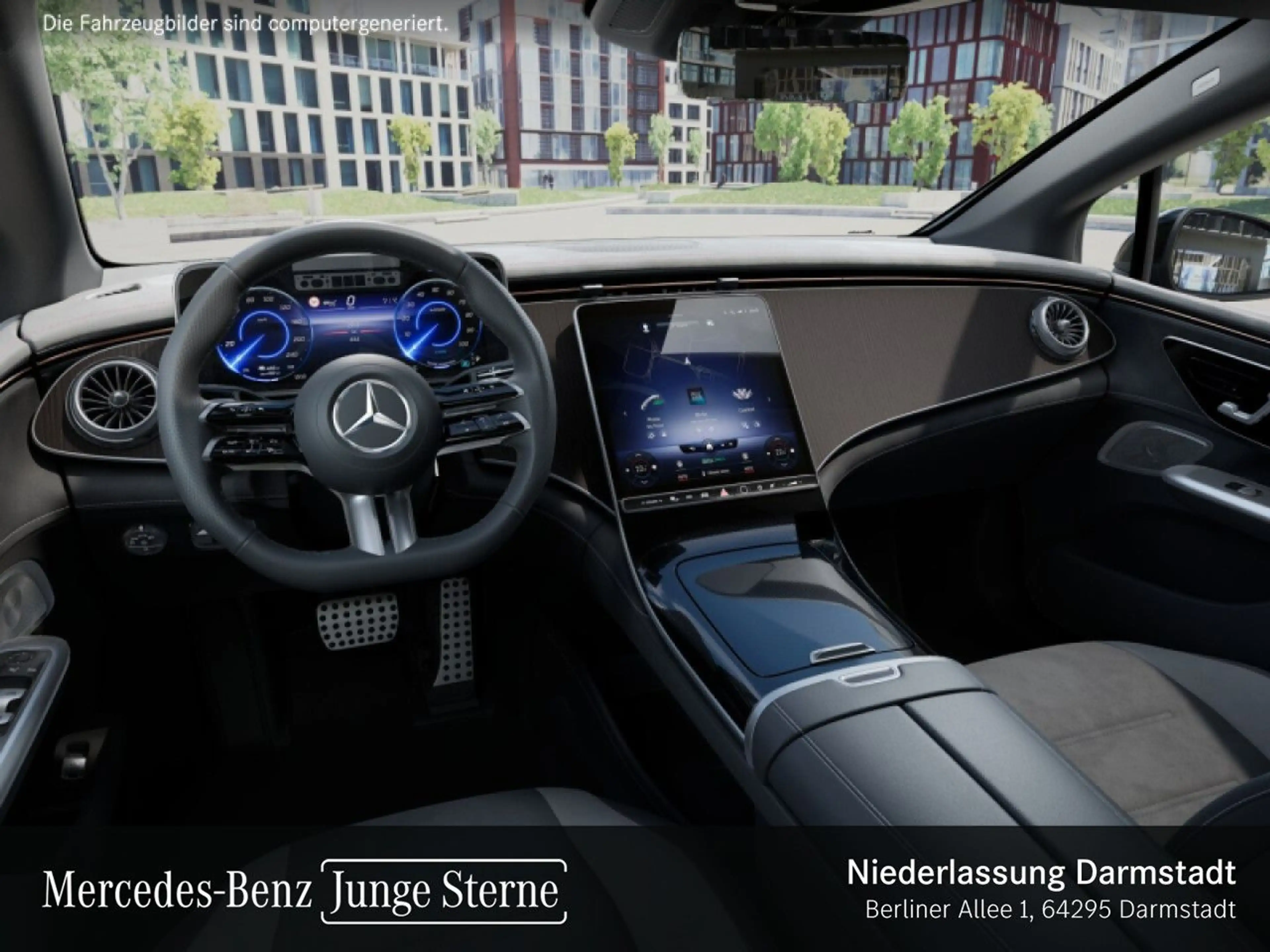 Mercedes-Benz EQE 350 AMG Fahrass 360° Airmat Burmester Distr. — photo 10