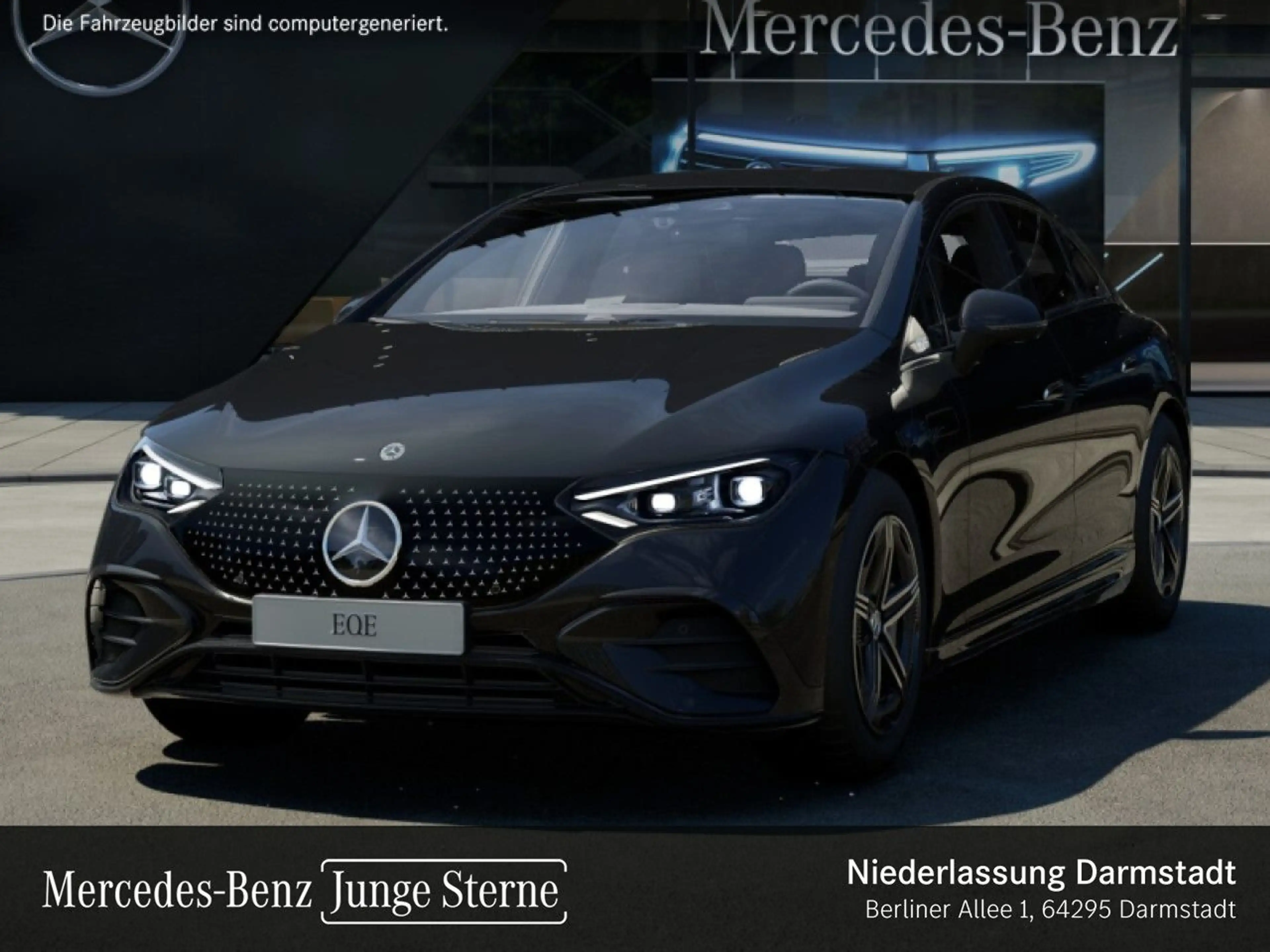 Mercedes-Benz EQE 350 AMG Fahrass 360° Airmat Burmester Distr. — photo 2