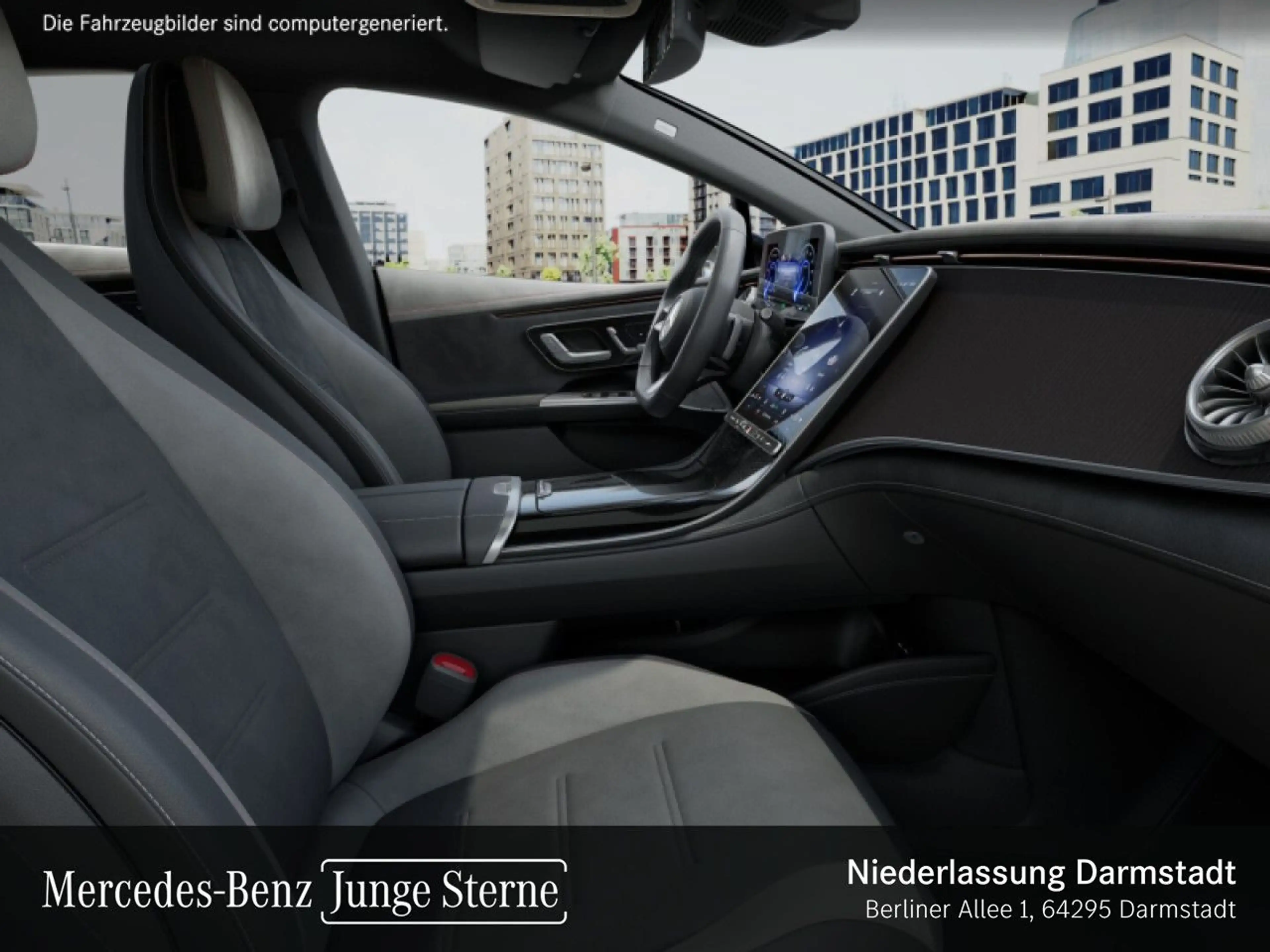 Mercedes-Benz EQE 350 AMG Fahrass 360° Airmat Burmester Distr. — photo 12