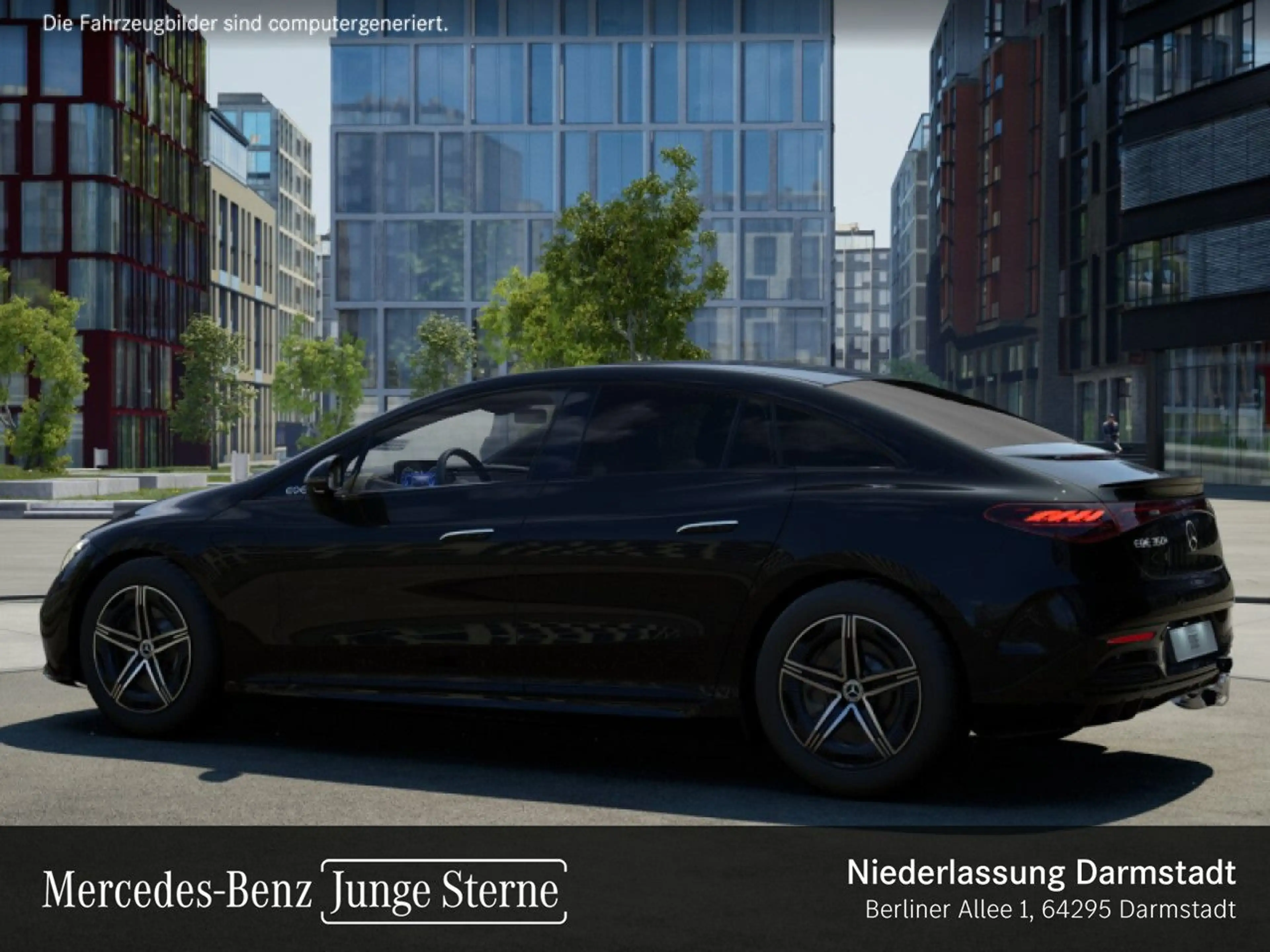 Mercedes-Benz EQE 350 AMG Fahrass 360° Airmat Burmester Distr. — photo 15