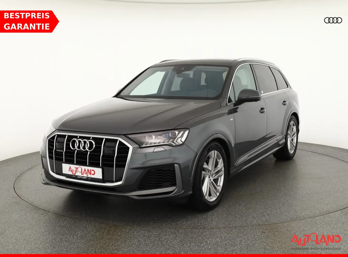 Audi Q7 50 TDI quattro S line Laserlicht AHK 360° ACC Grau - 1