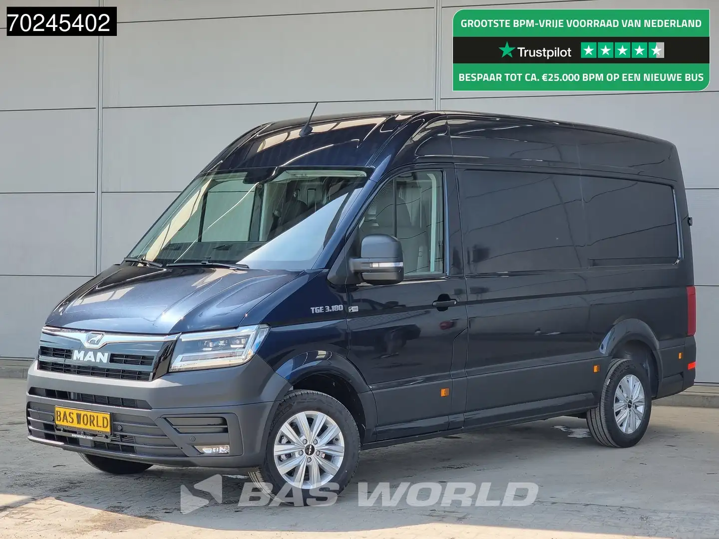 MAN TGE 3.180 Automaat L3H3 Starlight Blue LED Velgen Groo Modrá - 1