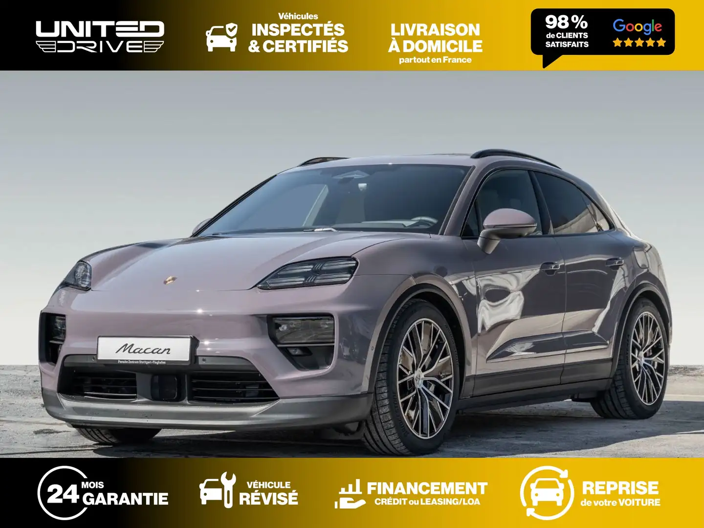 Porsche Macan 4S SPORT 517ch Violett - 1