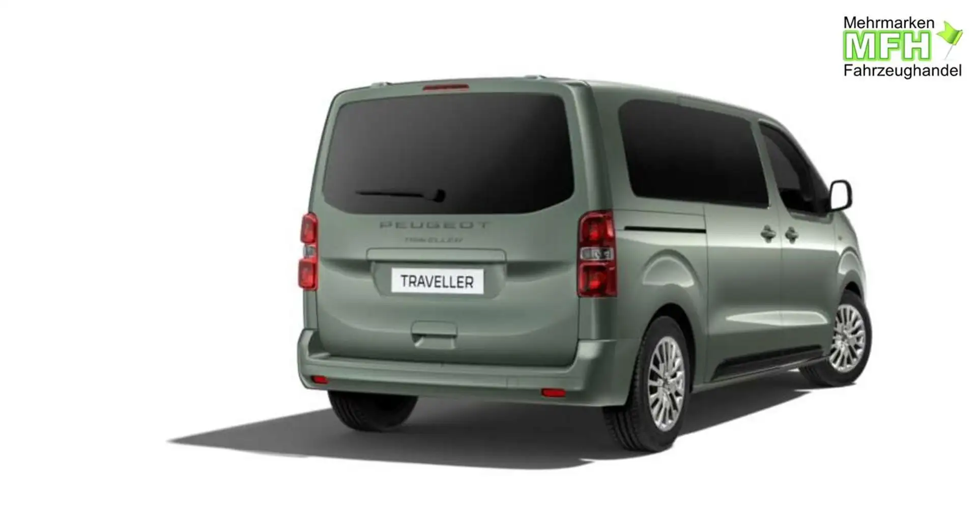 Peugeot Traveller Active 180 EAT8 L2 KlimaP AHK ACC 9-S 130 kW (1... Verde - 2