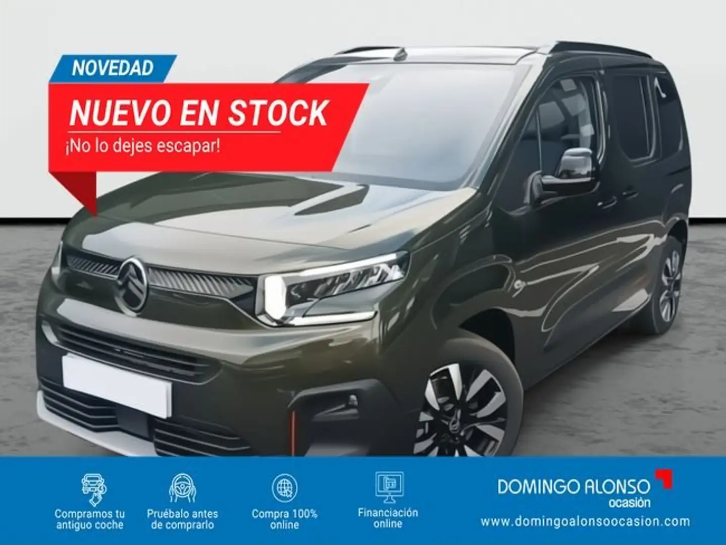 Citroen Berlingo Talla M BlueHDi 100 S&S 6v MAX Verde - 1