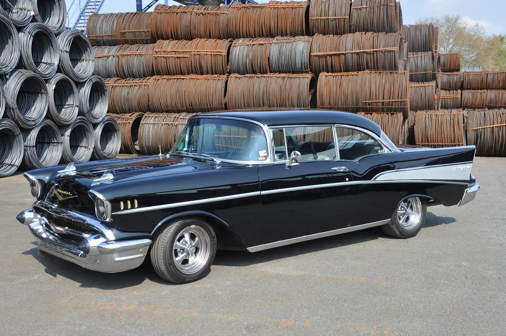 Chevrolet Bel Air 2door Hardtop Coupé Siyah - 1