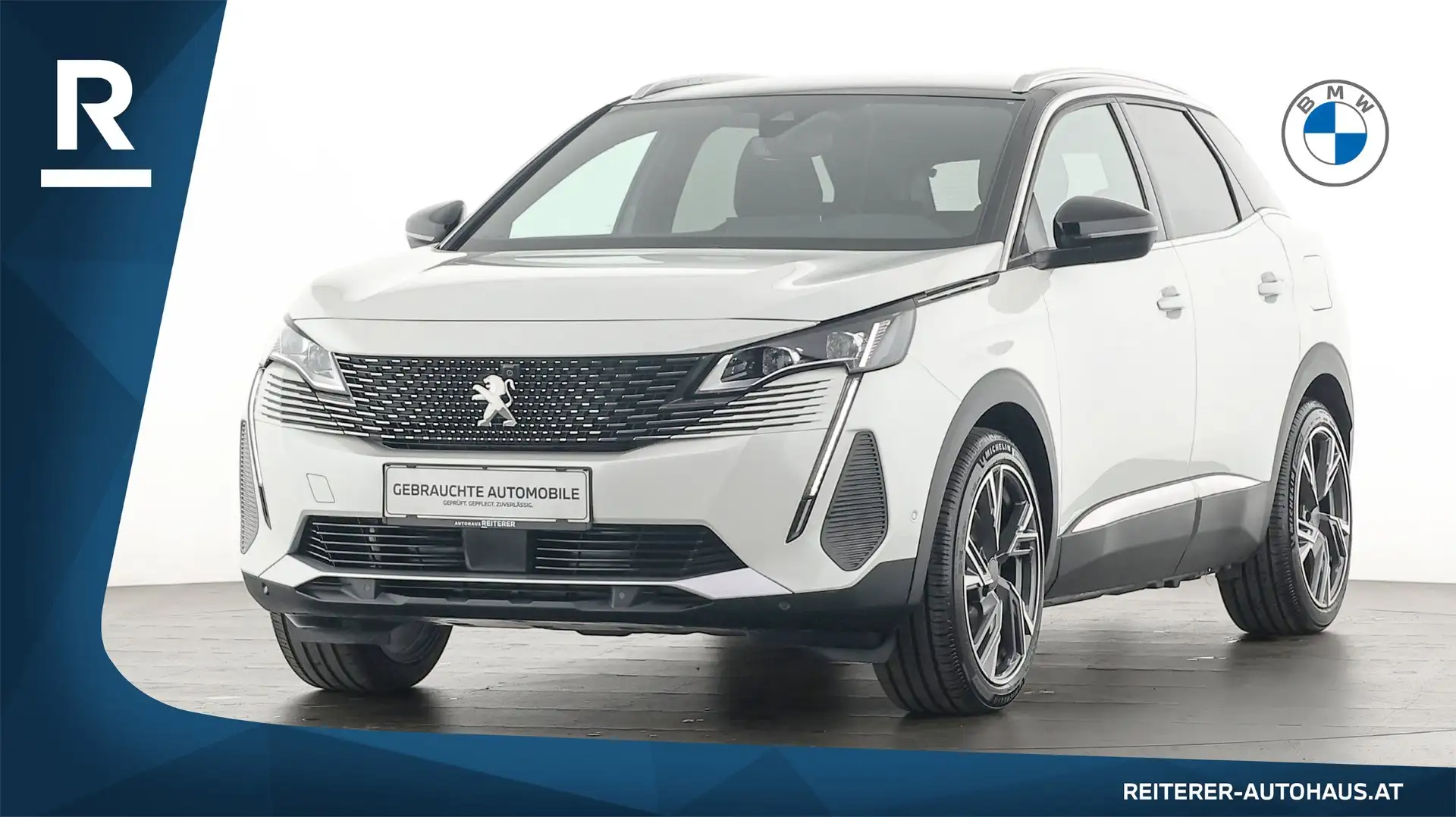 Peugeot 3008 Hybrid 300 e-EAT8 GT Weiß - 1
