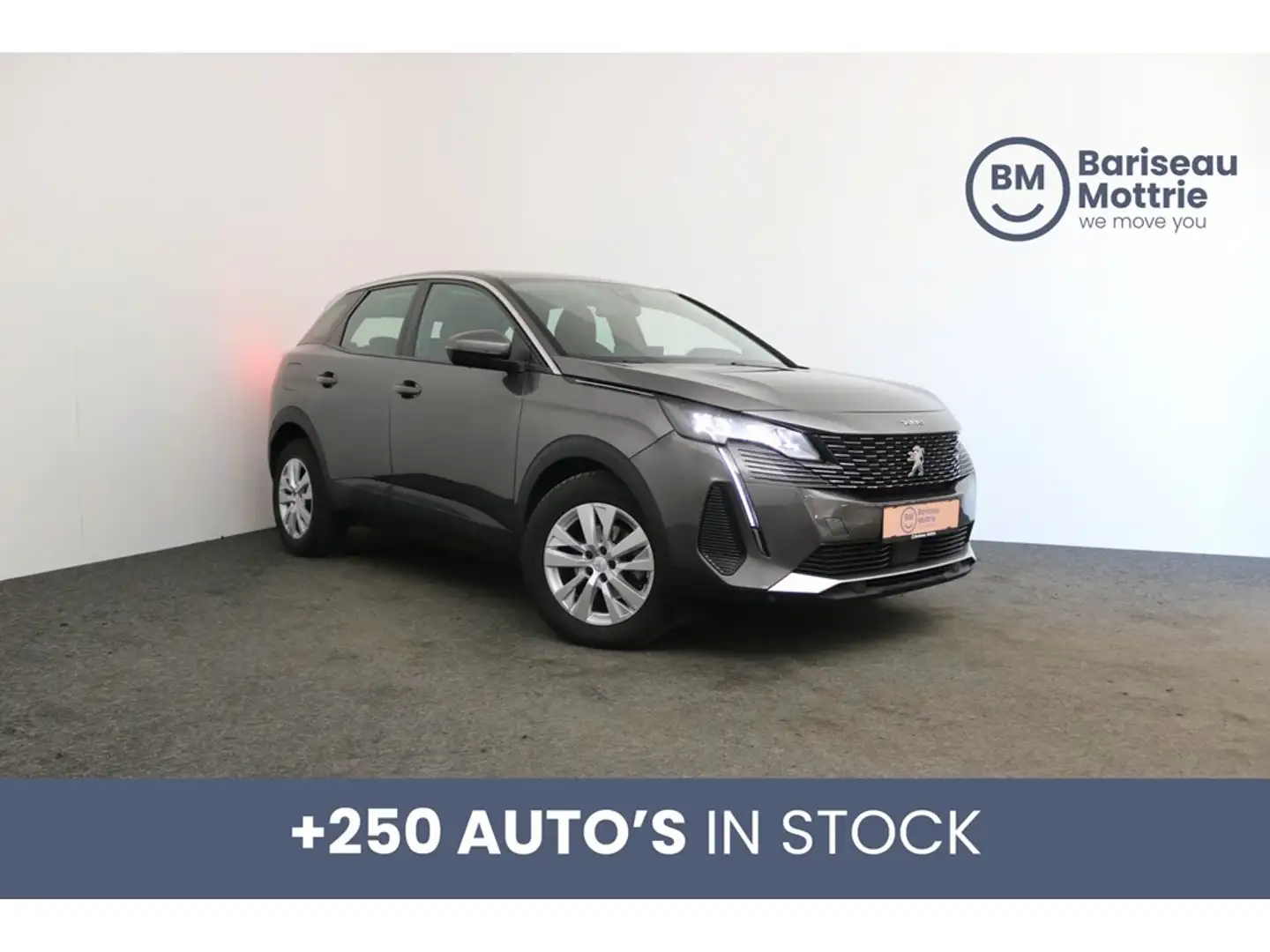 Peugeot 3008 ALLURE AUTOMAAT *DAB*GPS*CARPLAY*CAMERA+SENSOREN* Grijs - 1
