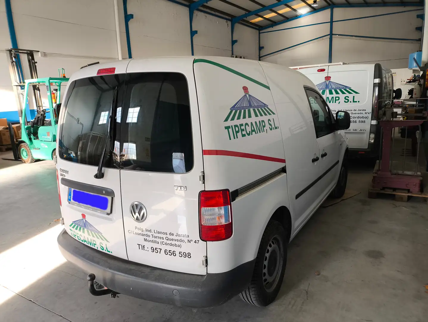 Volkswagen Caddy VC 77 kw 105 cv Blanco - 2