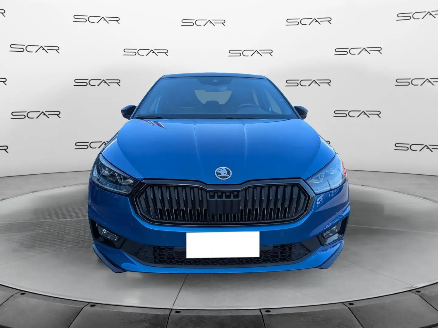 Skoda Fabia 1.0 TSI EVO DSG 110 CV Monte Carlo FULL OPTIONALS Blau - 2