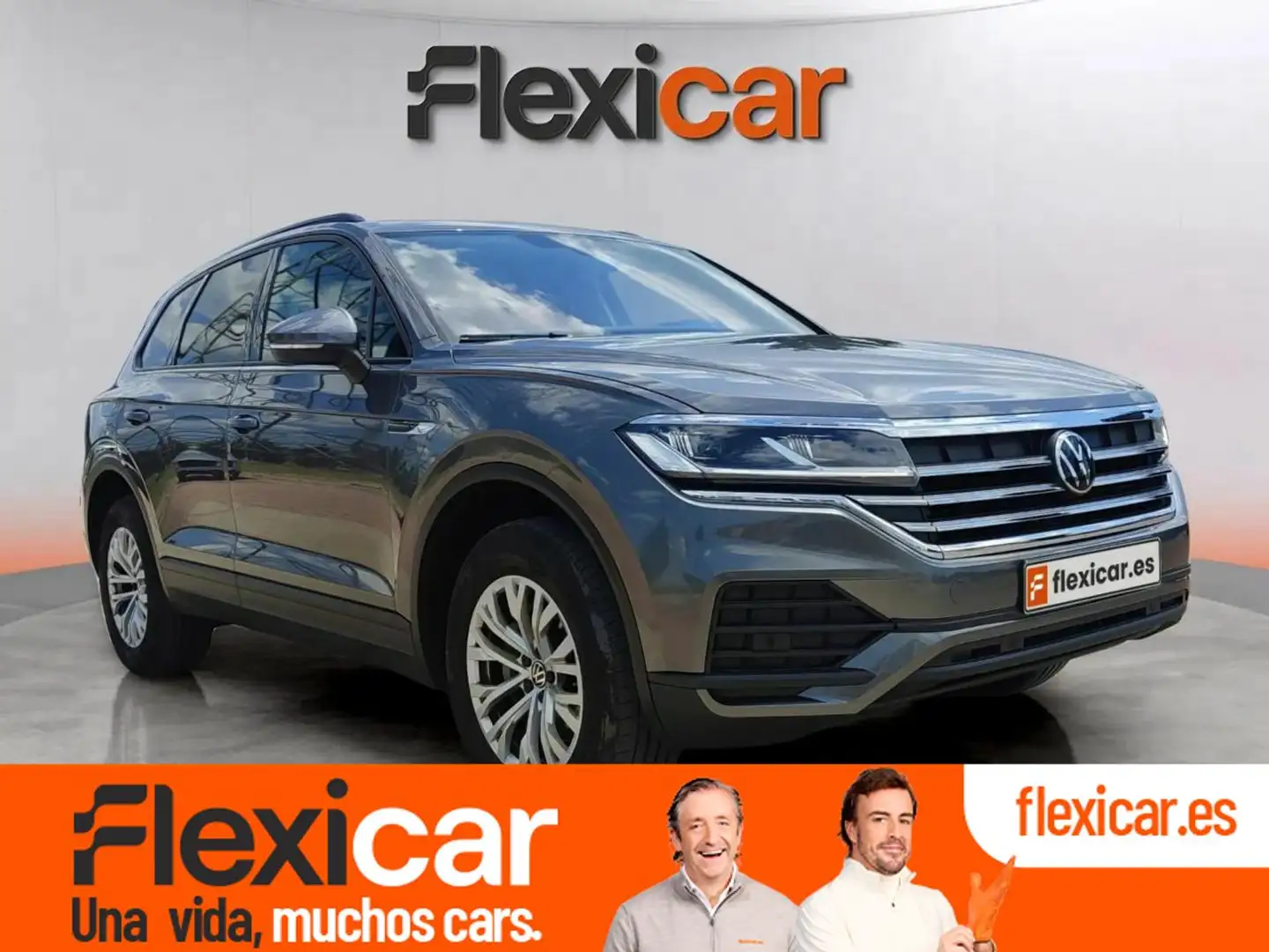Volkswagen Touareg Prem Atmos 3.0 V6 TDI 210kW Tip 4M Gris - 1