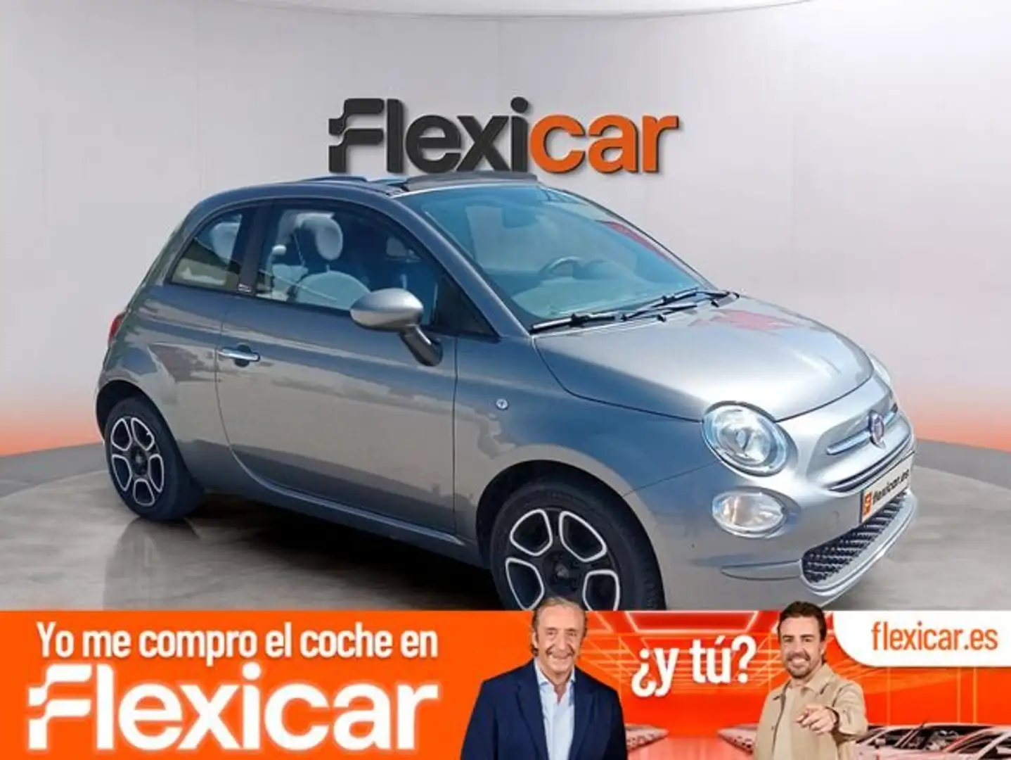 Fiat 500 Club 1.0 Hybrid 51KW (70 CV) Gris - 1