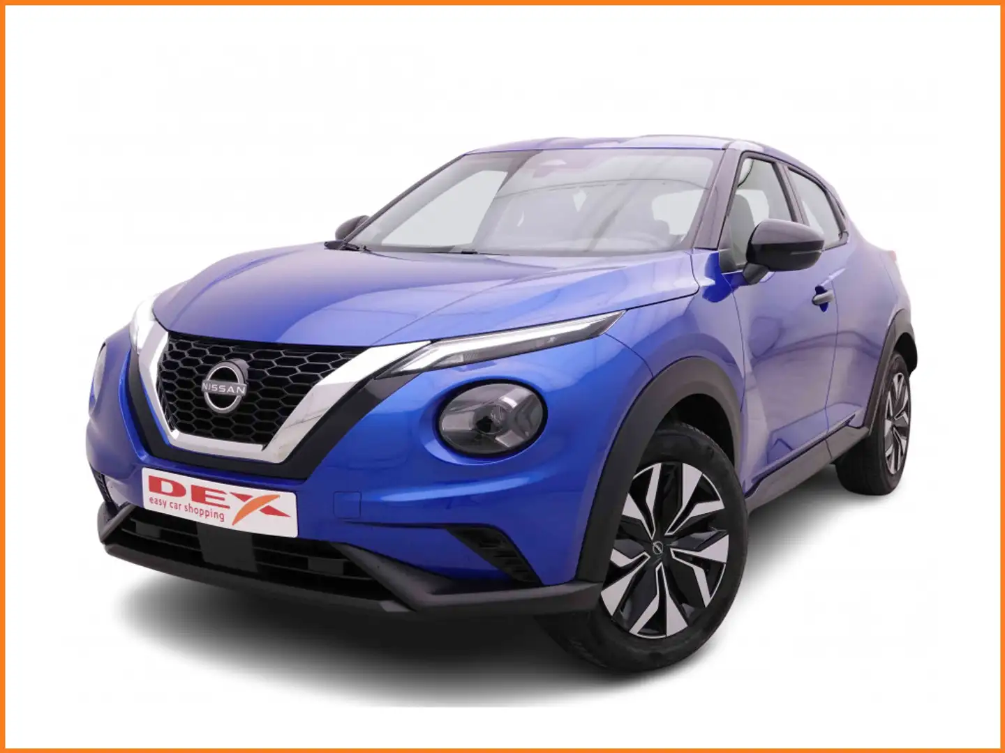 Nissan Juke 1.0 DIG-T 114 DCT Acenta Plus Blauw - 1