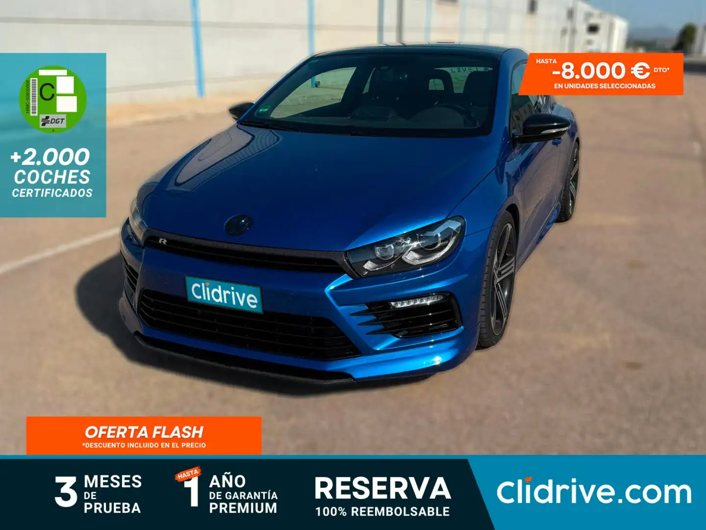 Volkswagen Scirocco 2.0 TSI R DSG 206kW Azul - 1